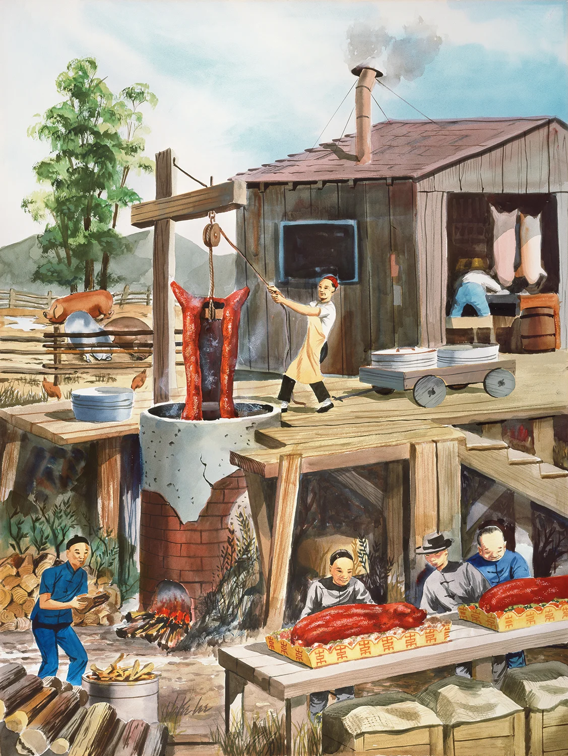 Jake Lee: Pig Roasting
