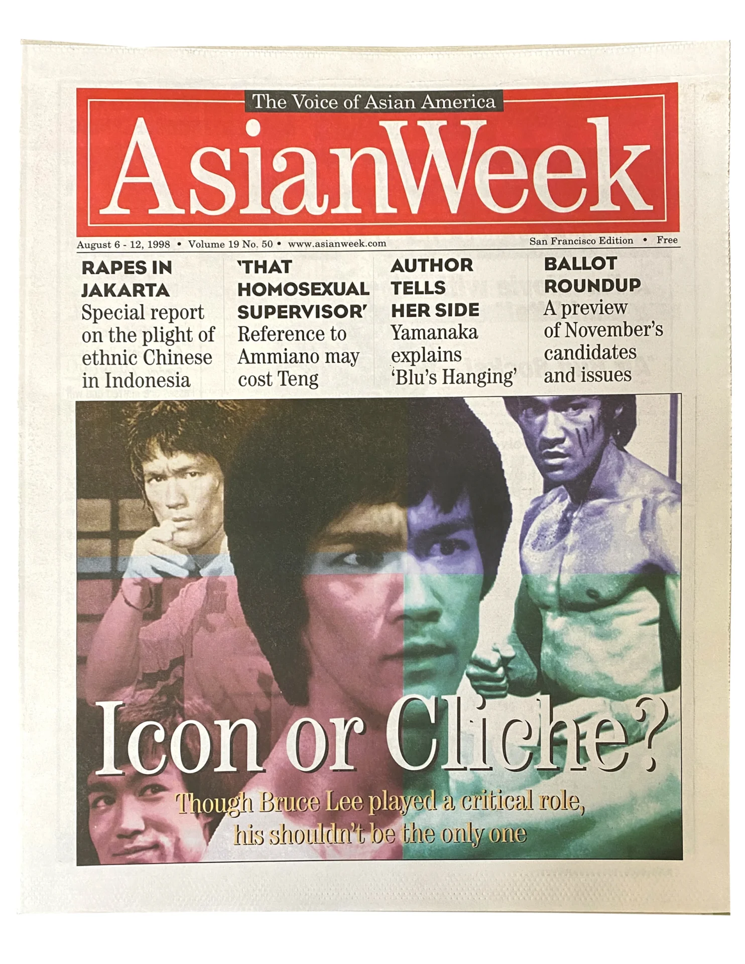 Bruce Lee Newspaper, August 6-12, 1998