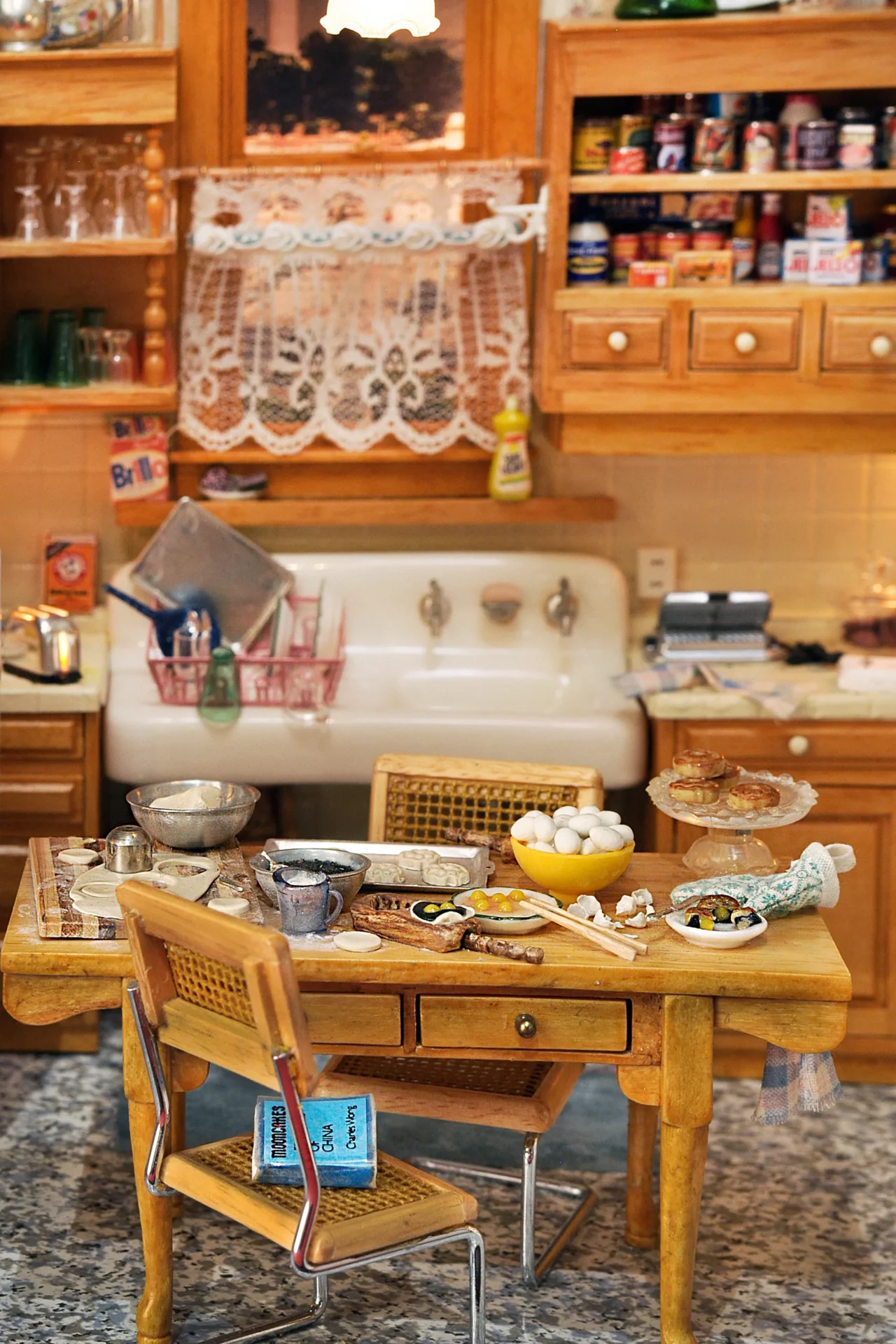 Frank Wong Postcard: Mooncakes in the Making