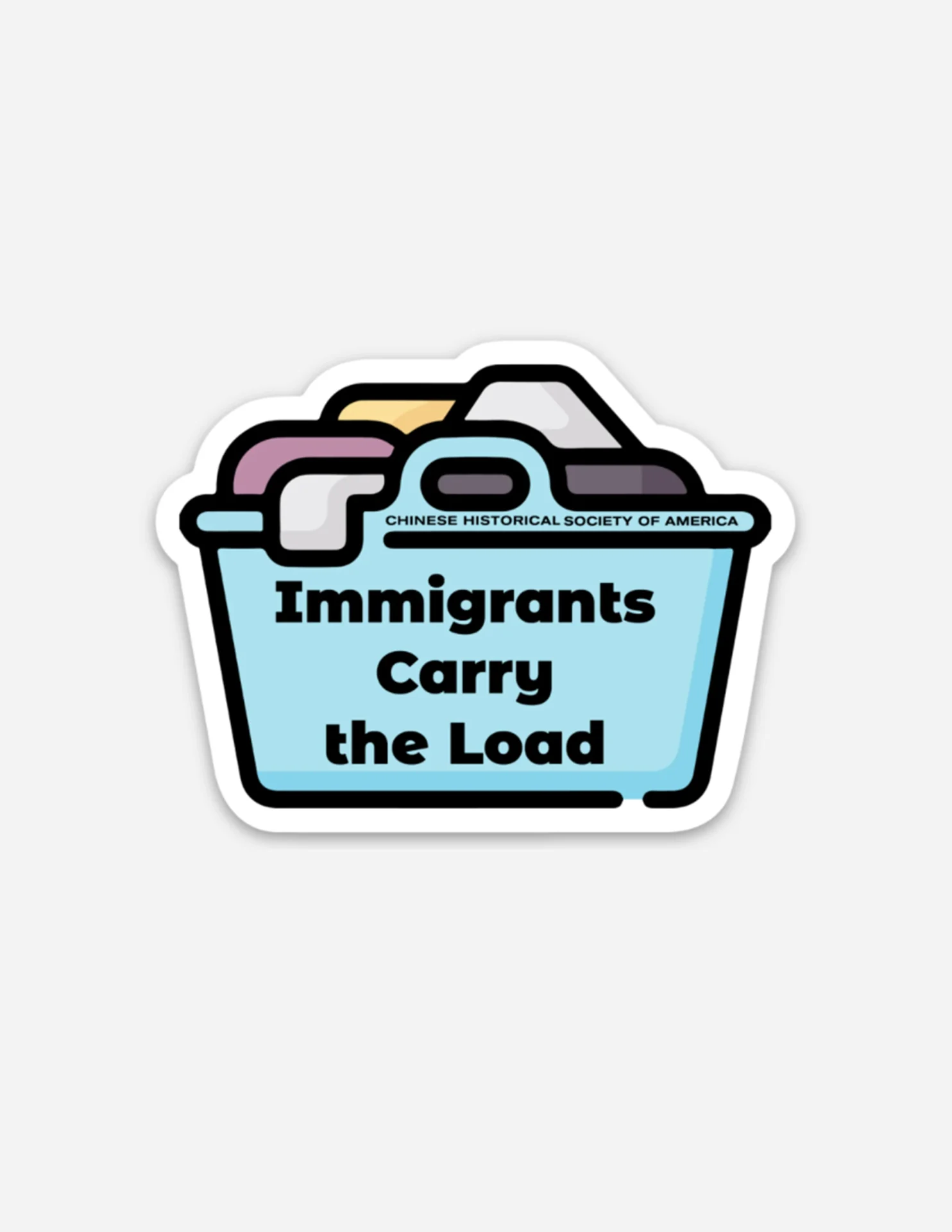 Laundry Basket Sticker